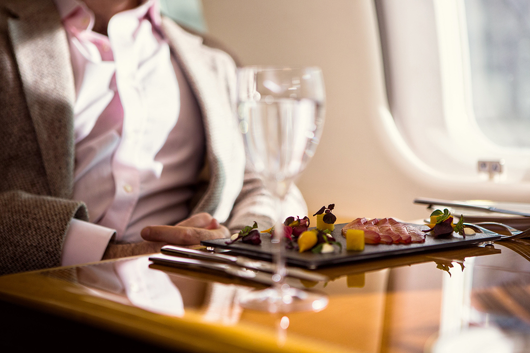 Experience Luxury private jet flight