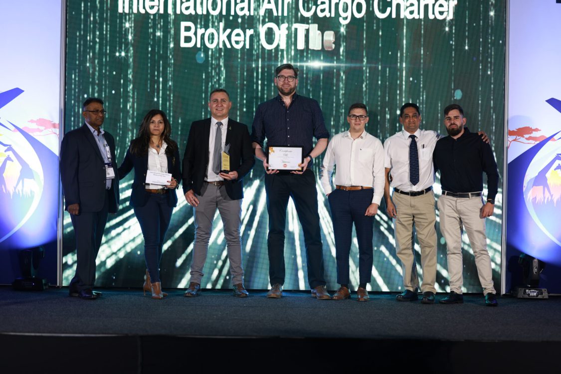 Chapman Freeborn celebrating International Charter broker of the year