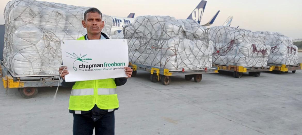 Chapman Freeborn delivering lifesaving aid to turkey
