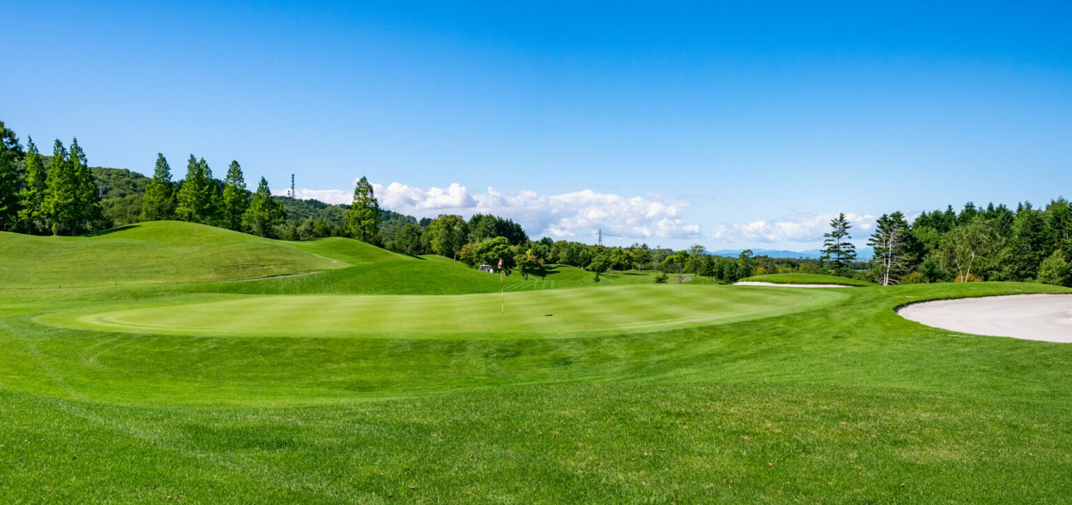 A golf course