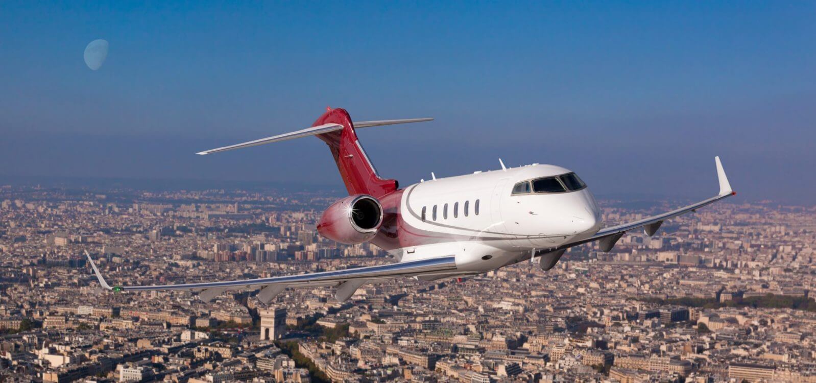 aircraft in flight