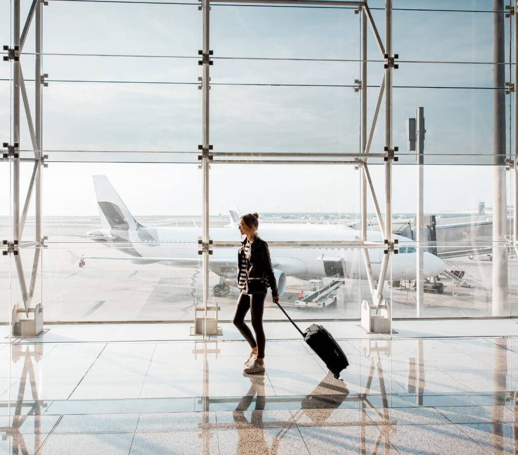 Modern Airport Terminal amenities