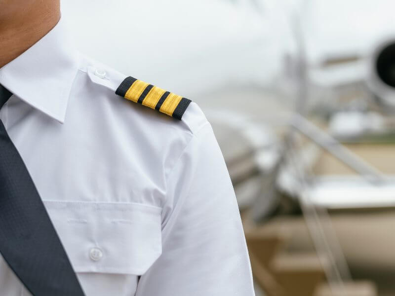Pilot leaving hangar after successful private flight