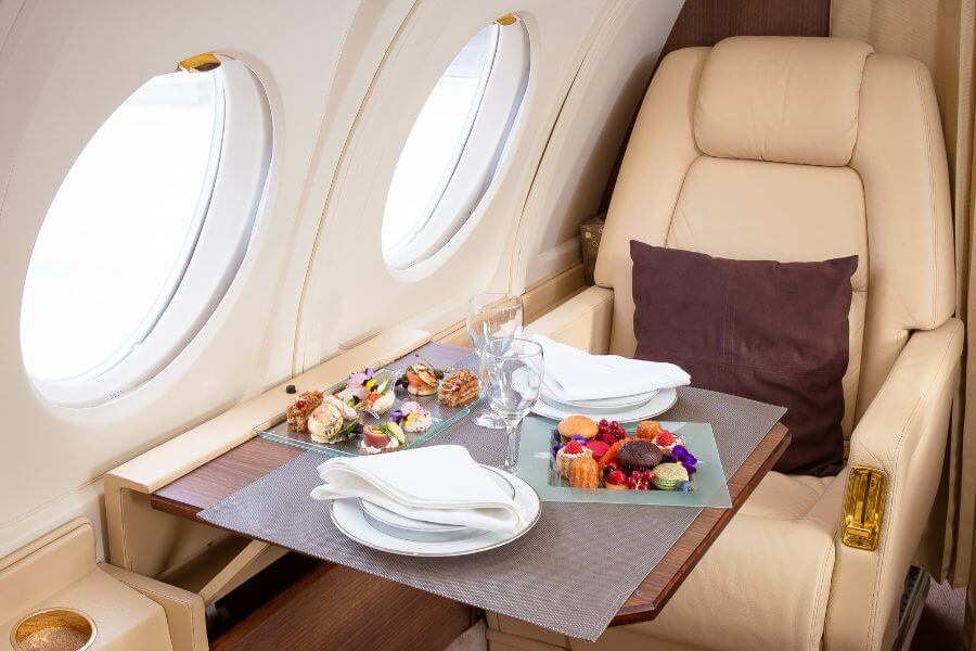 Booking a private jet with charter broker