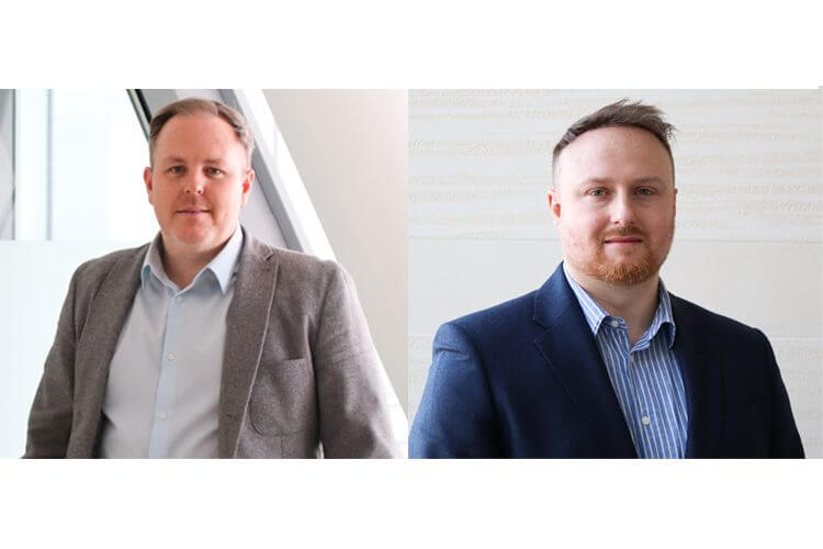 Andy Hutchinson and James Edwards headshots
