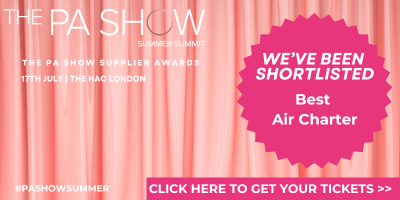Shortlist Best Air Charter at the PA Show