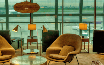 An image of exclusive passenger facilities in Dubai Airport.